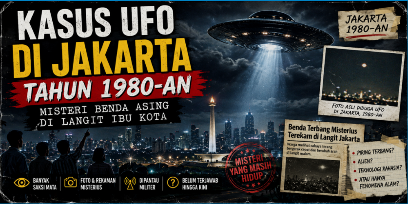 KASUS UFO DI JAKARTA TAHUN 1980-AN